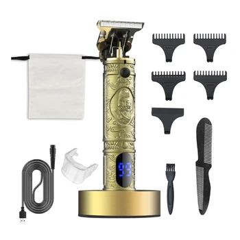 Elektrinių Plaukų Kirpimo Mašinėlių Belaidžius Plaukų Žirklės, Plaukų Pjovimo Įrankis Namuose Grooming Kit