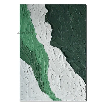 Lauko Sienų Dekoras Peilis Dizaino Tekstūros Neįrėminti Balta Žalia Akrilo Nuotrauką Imti Lengva Drobės Paveikslai Didmeninė Iliustracijos