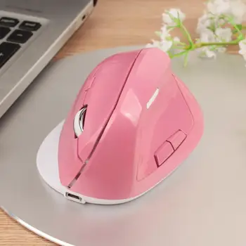 Belaidės pelės vertikalus žaidimas pelės USB kompiuterio pelė ergonomiškas darbalaukio vertikalus pelės 1600DPI nešiojamasis kompiuteris home office