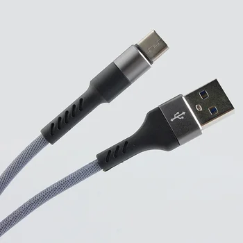 Micro USB Kabelis 1M 2.1 Greito Įkrovimo Sinchronizuoti Duomenis Mobiliojo Telefono Įkroviklio Laidą 