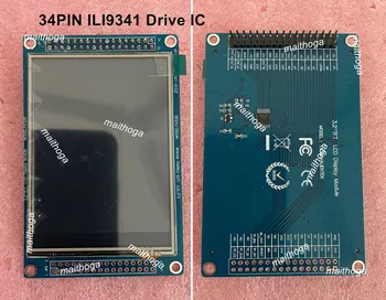 3.2 colių TFT LCD Ekranas Modulis su lietimui HX8347 ILI9341 ILI9320 SSD1289 Ratai IC 240(RGB)*320