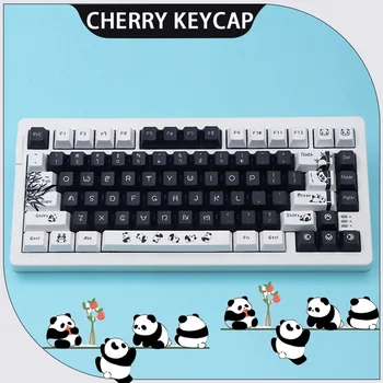 Panda MDA PBT Keycaps Už Mechaninė Klaviatūra Žaidimų Klaviatūra Keycap Rinkinys 