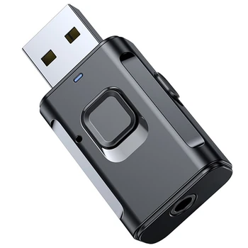 USB Bluetooth 5.0 Garso Siųstuvas, Imtuvas, USB, 