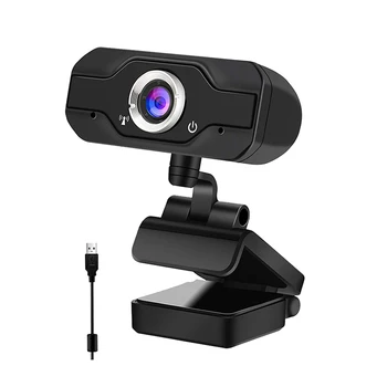 FHD 1080P USB Kamera, Web Kamera, Vaizdo Tvarkyklės-nemokamai Internetinių Mokymo Live Transliacijos Home Office Vaizdo Skambučių Kompiuterio Vaizdo Camer