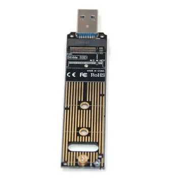 M. 2 NVMe SSD USB 3.1 Adapter PCI-E, USB 3.0, Vidaus Konverteris Kortelės 10Gbps USB3.1 Gen 2 Samsung 970 960 Intel SSD