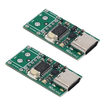 2X USB-C PD2.0/3.0-DC Konverteriu, Maitinimo Modulis Masalui Greitai Įkrauti Sukelti Apklausa Apklausos Detektorius Testeris(ZY12PDN)