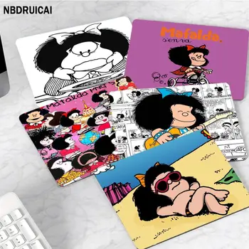 Animacinių Filmų Mafalda Anti-Slip Sutirštės Pelės Mygtukai Žaidimų Klaviatūra Lentelę, Mat, Biuro Reikmenys Kambario Dekoro Paauglių Mergaičių Miegamasis