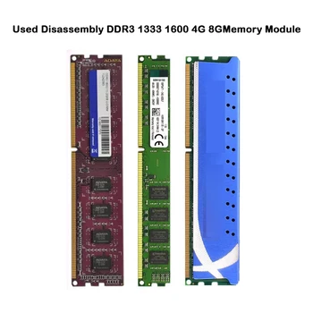 Naudoti Išardymas DDR3 1333MHz 8G visiškai suderinama stalinio kompiuterio atminties modulis kompiuterių priedai atsitiktiniai prekės SP43