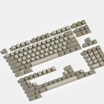 Rusijos keycaps 141 klavišą Sub-raktas PBT klaviatūros keycaps