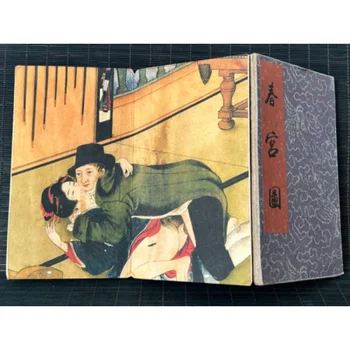 Shunga senovės Tapybos didžiosios Britanijos Kūno sekso senosios knygos meno nuotraukų albumą 1