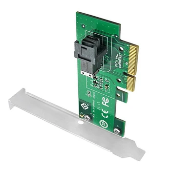PCIE4.0 X4 Vieno Prievado Adapteris Kortelės FP-8643 U. 2 Nvme Expansion Card PCIE4.0 Padalinta Kortelės U2 Adapterio Plokštę