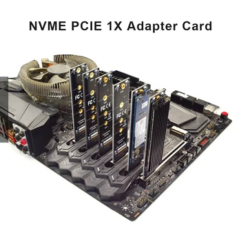M2 SSD Adapteris M. 2 PCIE NVME SSD Konverteris Korta PCI-E PCI Express M Rakto Jungtį, Palaiko 2230 2242 2260 2280 2 M. SSD