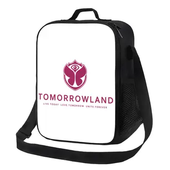 Tomorrowland Izoliuoti Pietūs Krepšiai, Kempingas, Kelionės, Belgijos Elektroninės Šokių Muzikos Festivalis Resuable Šilumos Aušintuvas Bento Dėžutė