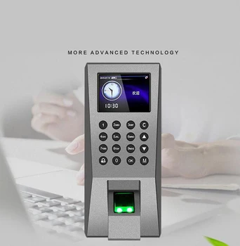 Biometriniai Pirštų Prieigos Kontrolės Darbuotojų darbo Laiko Lankomumo Laikrodis USB prievado RDA Biometrinių Prieigos