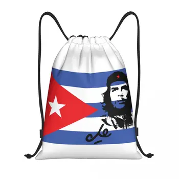 Che Guevara Su Kubos Vėliava Raišteliu Maišelius Prekybos Jogos Kuprinės Moterys Vyrai Kubos Socializmo Laisvės Sporto Salė Sackpack