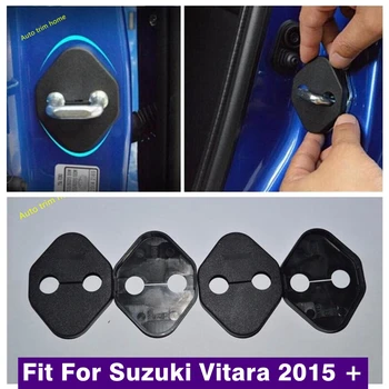Auto Plastikiniai Vidinės Durys Lock Sagtis Apsaugos Dangtelio Apdaila Tinka Suzuki Vitara 2015 M. - 2021 Interjero Dekoravimo Reikmenys