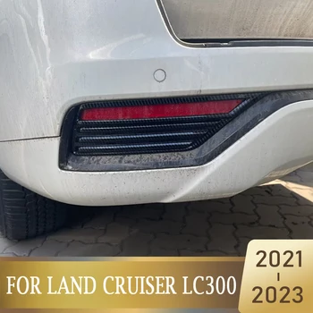 Toyota Land Cruiser LC300 300 2021-2023 Automobilio Galinių Žibintų Uodegos Šviesos Lempos Dangtelio Apdaila Priedai