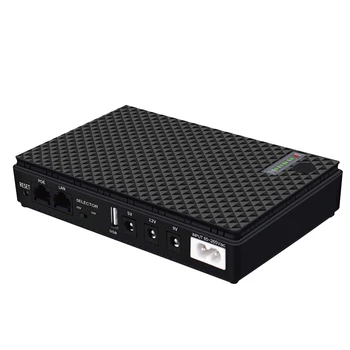 5V 9V 12V Nepertraukiamo Elektros Tiekimo Baterija Atsargine 18W 8800Mah, Skirtas Wifi Router CCTV(ES Kištukas)