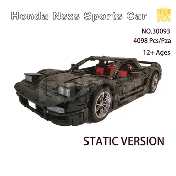 Ss-30093 Honda Nsxs Sporto Automobilio Modelį Su PDF Brėžiniai Statybinių Blokų, Plytų Vaikas Švietimo 
