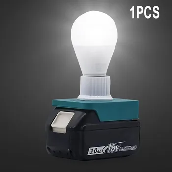 Kempingas Lempa Žibintuvėlis Žibintų Stovyklavimo Reikmenys Portable LED Darbo Lemputė Serijos, 18V Ličio Baterija E27 Lemputės, Lempos