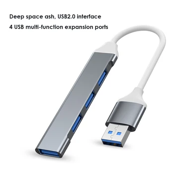 Tipas-C Plėtra Dokas 1 4 Hub Deconcentrator USB Extender 