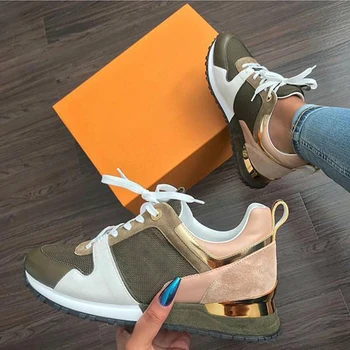 Pavasarį Moterys Sneaker 2023 Naujų Akių Orui Platforma Batų Nėriniai-up Ponios Batai, neslidžia Bėgimo Bateliai Zapatos Mujer