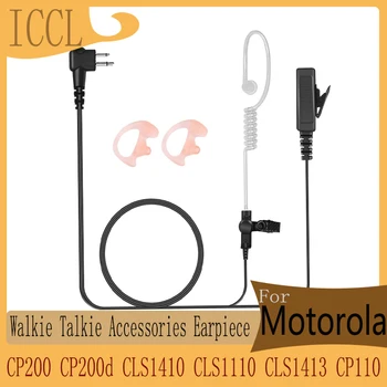 ICCL Walkie Talkie Priedai Ausinės, skirtos Motorola CP200 CP200d CLS1410 CLS1110 CLS1413 CP110 Radijo Ausines su Mic ir TR