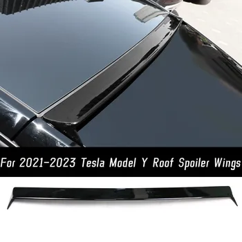 Galinis Stogo Langą, Bagažo Skyriaus Dangtis Automobilių Sporto Spoileris Sparnai 2021 2022 2023 Tesla Model Y Juodosios Anglies Išoriniai Priedai Paieška