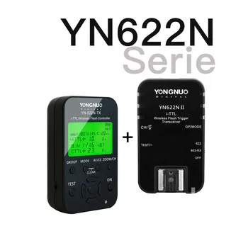 YONGNUO YN622N II YN622N-TX YN622N RINKINYS i-TLL Wireless Flash Trigger siųstuvas-imtuvas, skirtas 