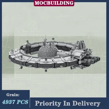 SS Kosmoso Filmą Battleship Modelio Kūrimo Bloką Asamblėjos Kelio Surinkimo Serijos Žaislas Dovanos